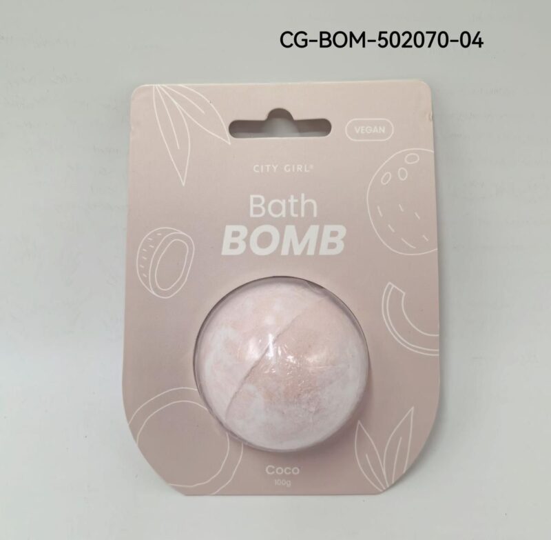 BATH TOMB COCO - BOMBA DE BAÑO CITY GIRL