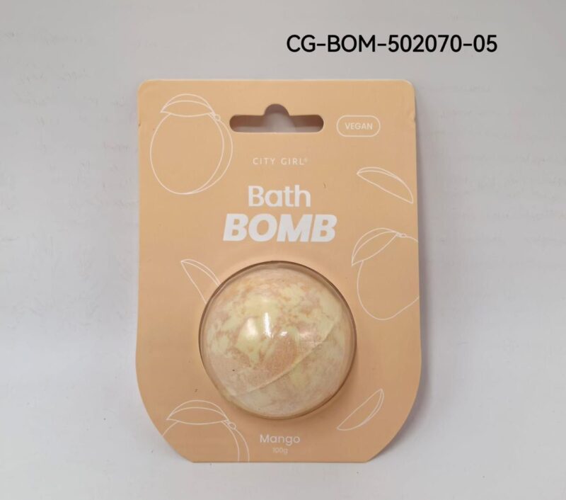BATH TOMB MANGO - BOMBA DE BAÑO CITY GIRL