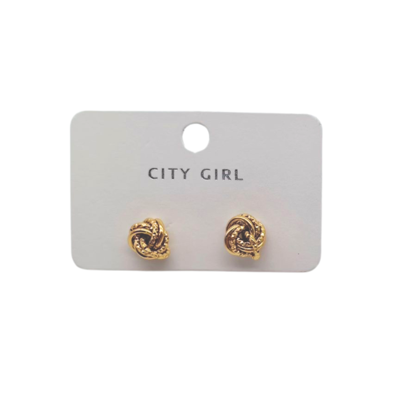 AROS NUDO ACERO - CITY GIRL