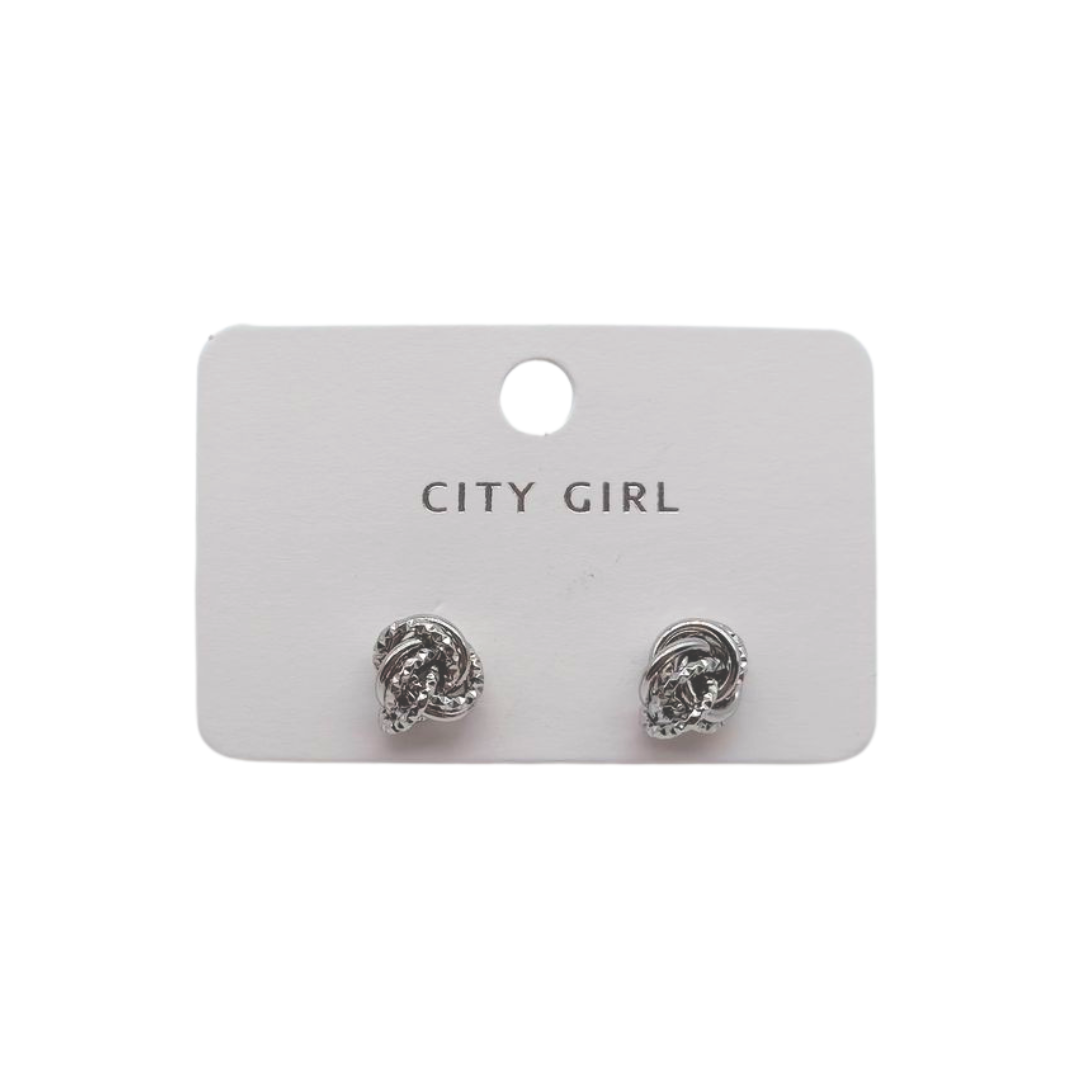 AROS NUDO ACERO – CITY GIRL