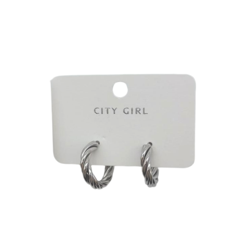 AROS ACERO ARGOLLAS TRIPLE – CITY GIRL