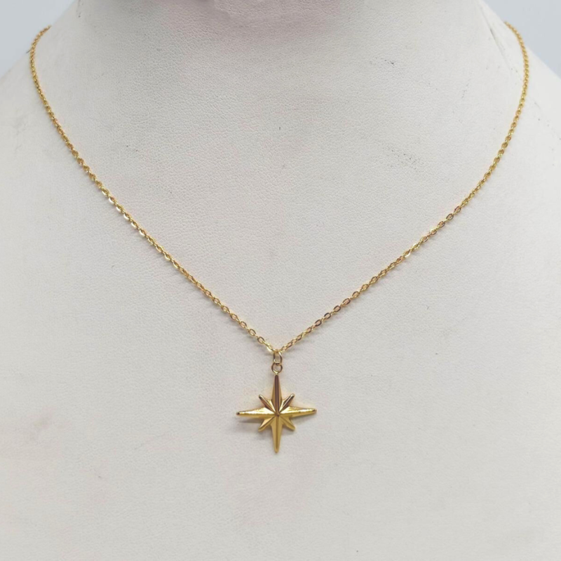 COLLAR CON COLGANTE ESTRELLA POLARIS – CITY GIRL