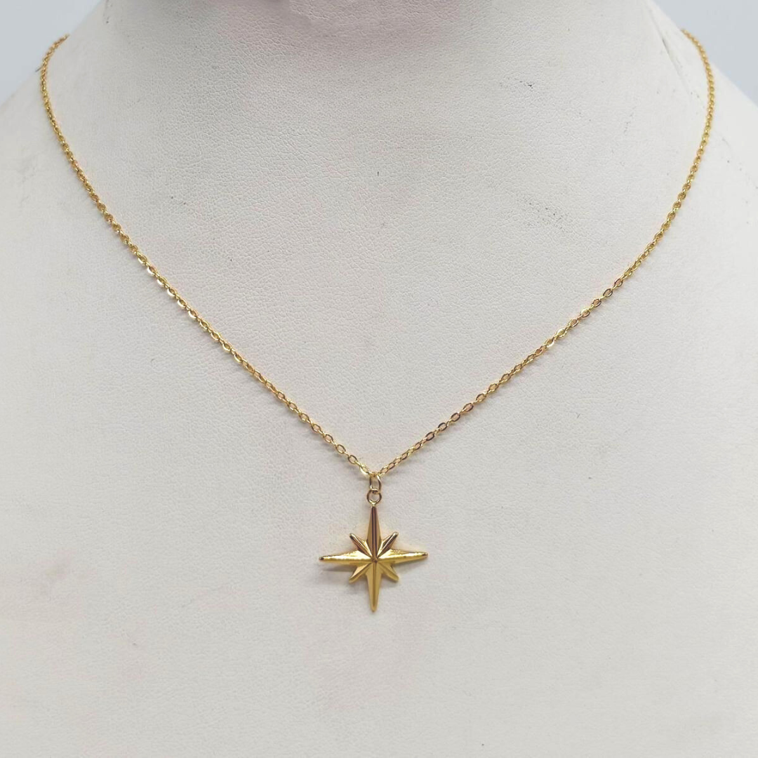 COLLAR CON COLGANTE ESTRELLA POLARIS – CITY GIRL