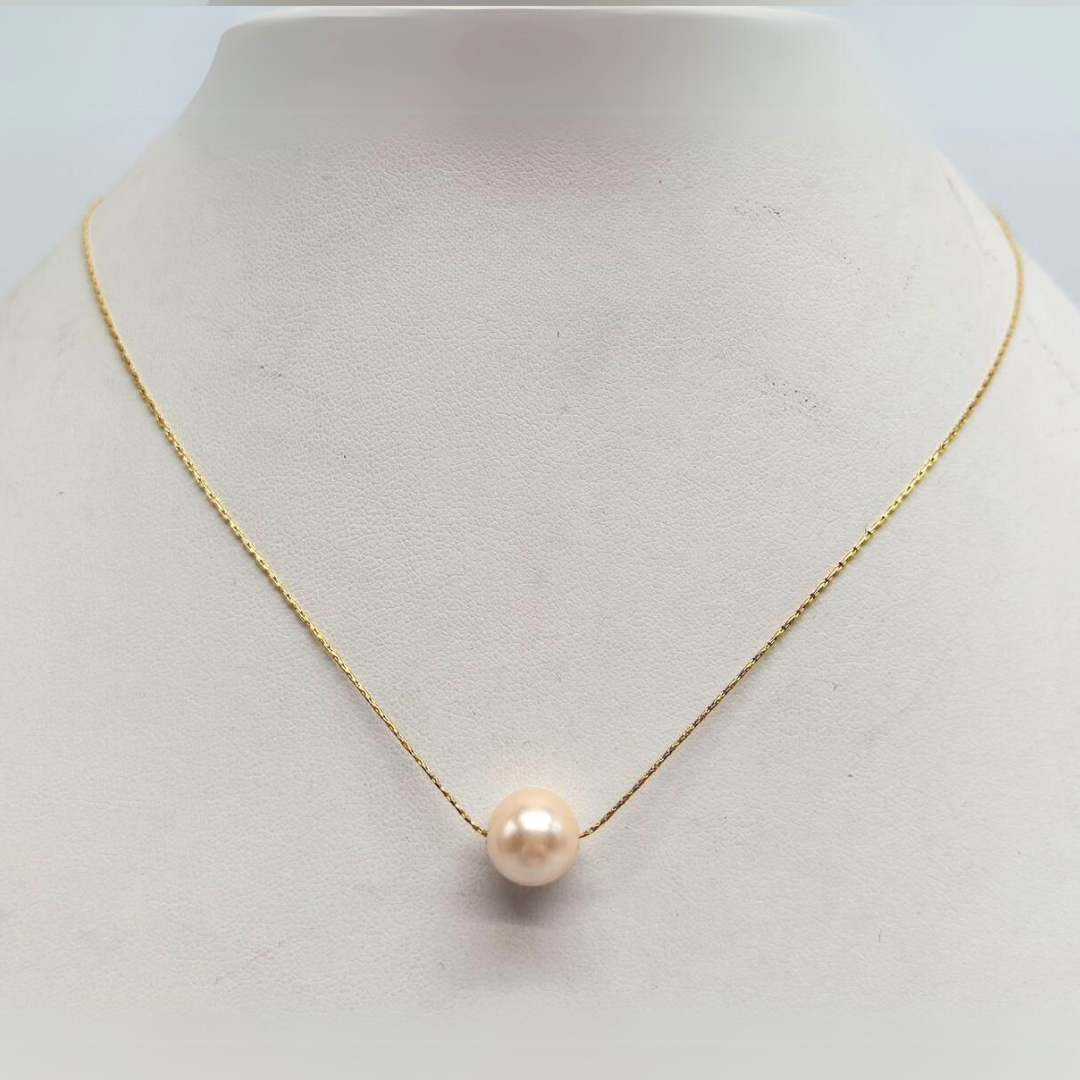 COLLAR CON PERLA - CITY GIRL
