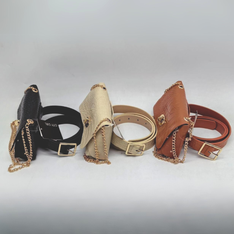 CINTO CON CARTERA / RIÑONERA MEDIANA - CITY GIRL
