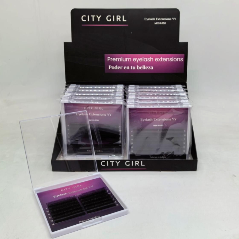 PESTAÑAS TECNOLÓGICAS 2D 0.05 MIX - CITY GIRL