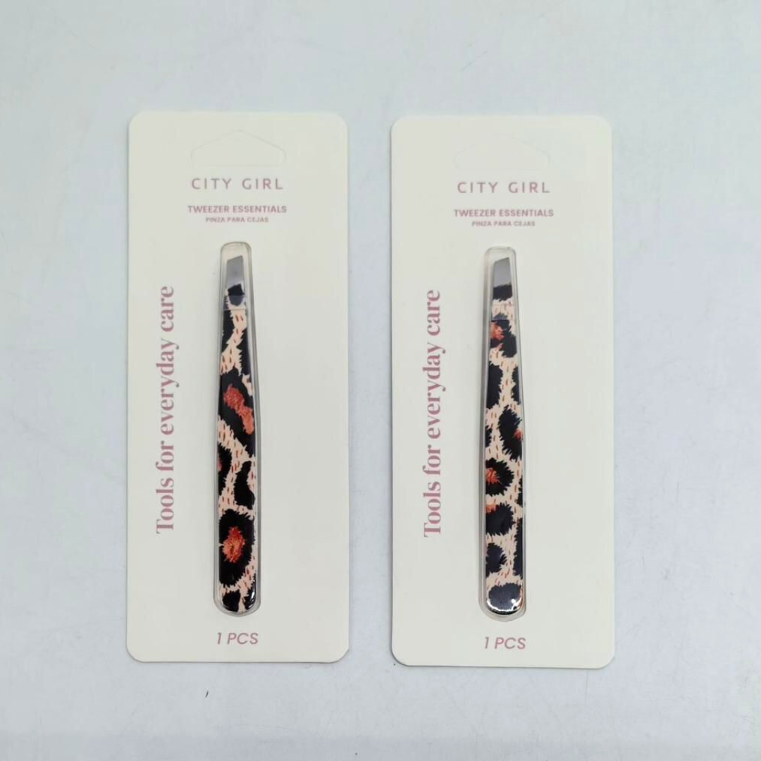 PINZA DE DEPILAR ANIMAL PRINT - CITY GIRL