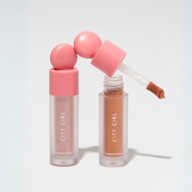 ILUMINADOR LIQUIDO 4 COLORES - CITY GIRL
