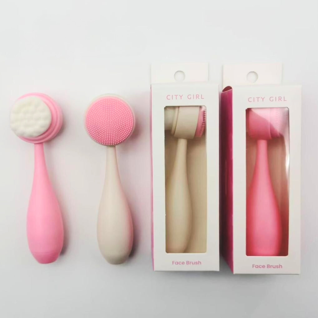 CEPILLO FACIAL - LIMPIA Y EXFOLIA - CITY GIRL
