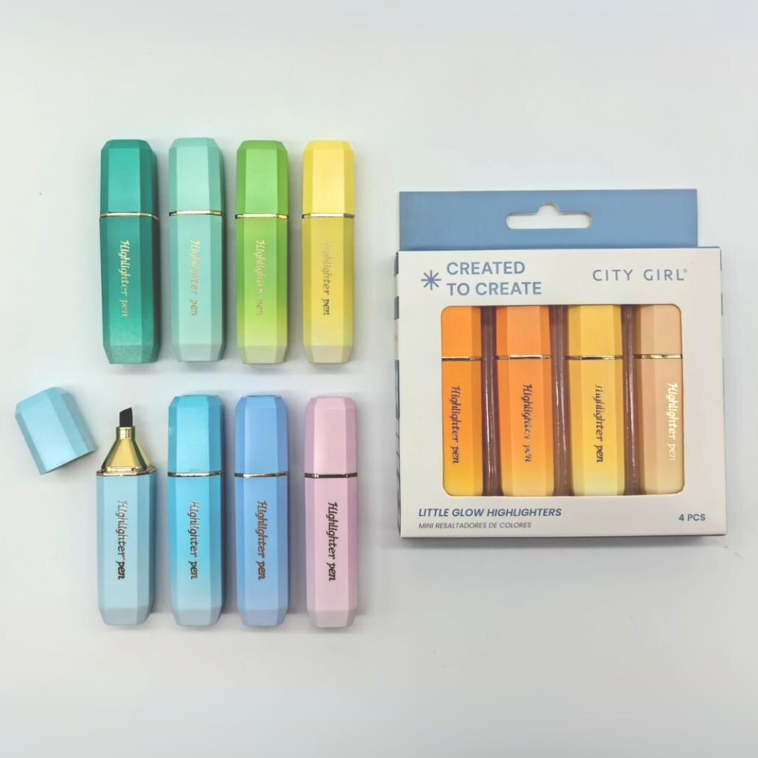 MINI RESALTADOR ESTILO LABIAL  - CITY GIRL