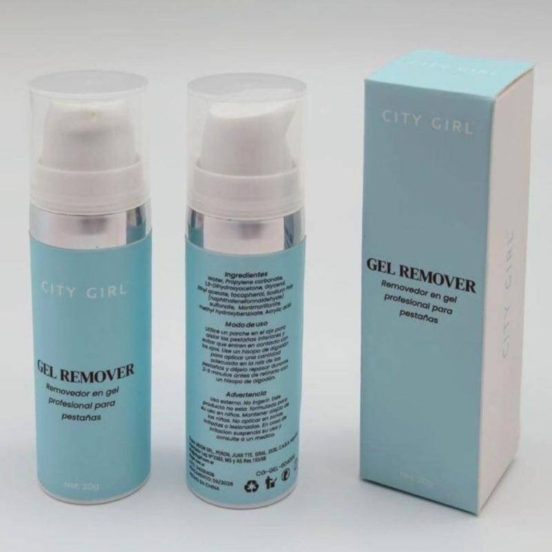 REMOVEDOR EN GEL PARA PESTAÑAS – CITY GIRL