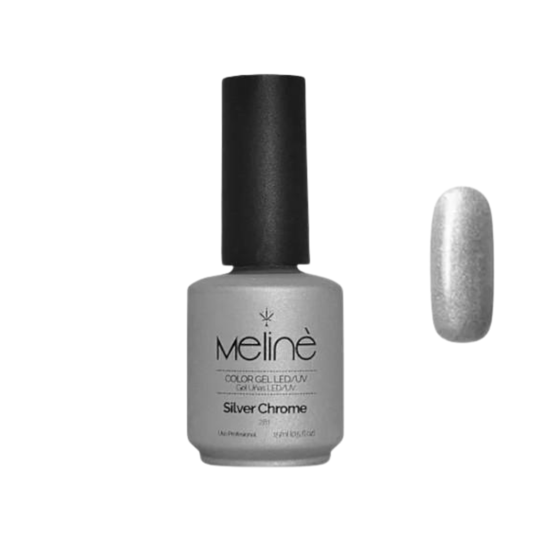 ESMALTE MELINÉ TONO #281 SILVER CHROME