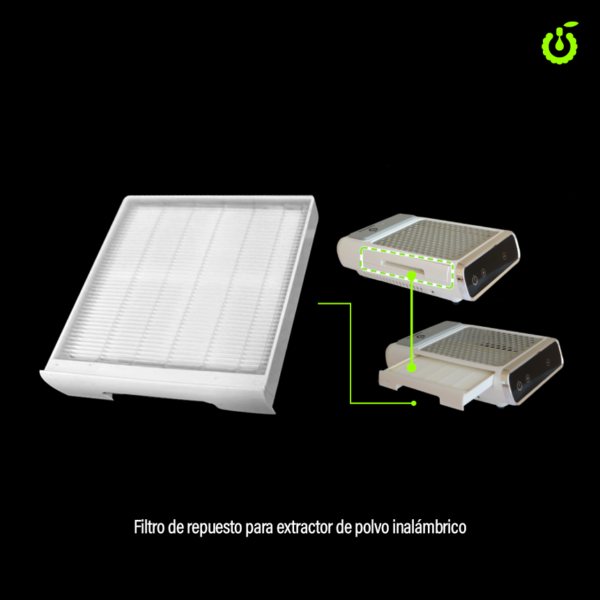 FILTRO REPUESTO  PARA EXTRACTOR DE POLVO INALAMBRICO
