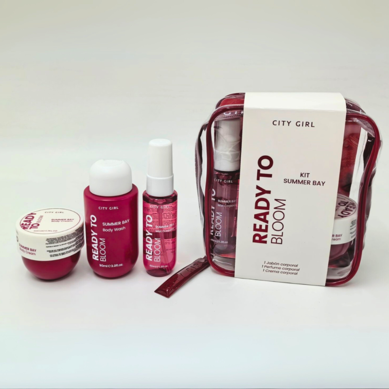 SET JABON DE DUCHA + CREMA Y PERFUME CORPORAL - CITY GIRL