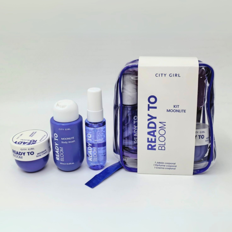 SET JABON DE DUCHA + CREMA Y PERFUME CORPORAL - CITY GIRL
