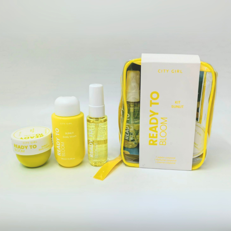 SET JABON DE DUCHA + CREMA Y PERFUME CORPORAL - CITY GIRL