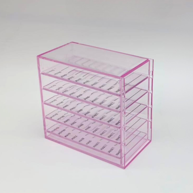 ORGANIZADOR ACRÍLICO PARA PESTAÑAS - CITY GIRL