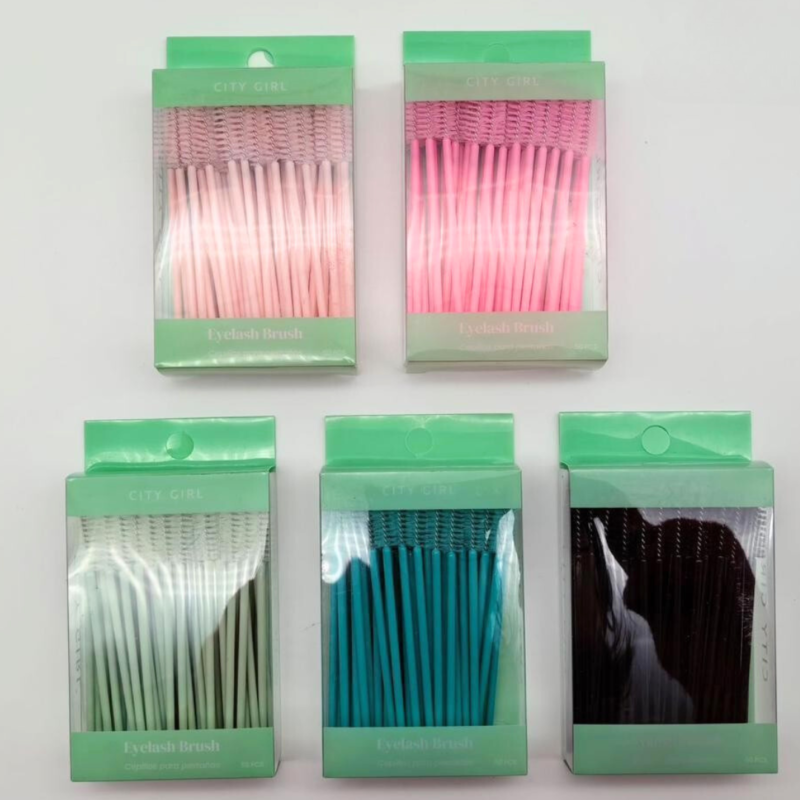 CEPILLOS PARA PESTAÑAS 50PCS - CITY GIRL
