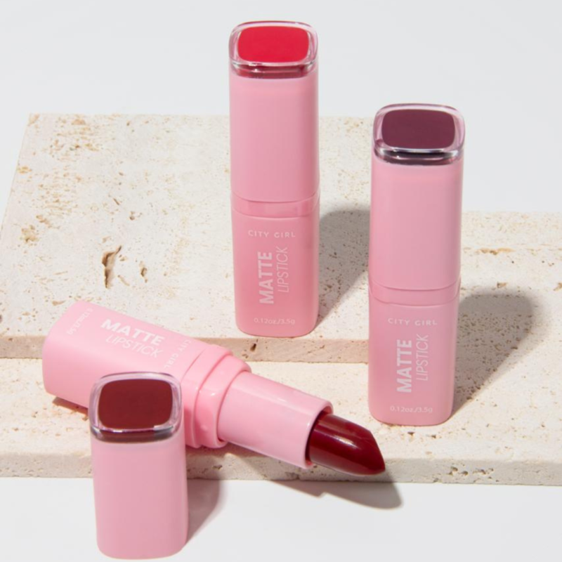 LABIAL EN BARRA MATTE - CAJA CERRADA 24u - CITY GIRL - Imagen 2