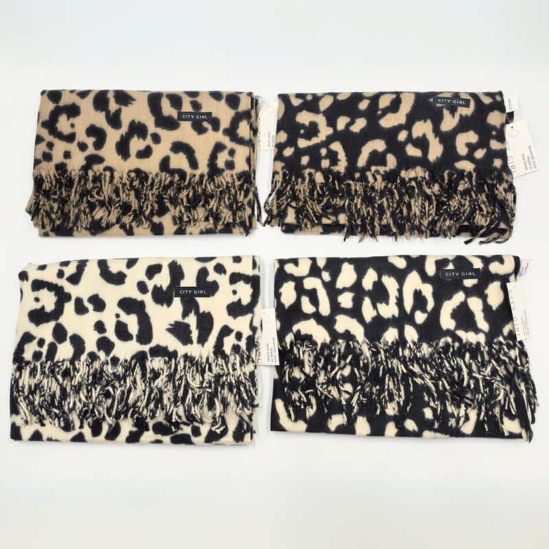 BUFANDA ANIMAL PRINT - CITY GIRL