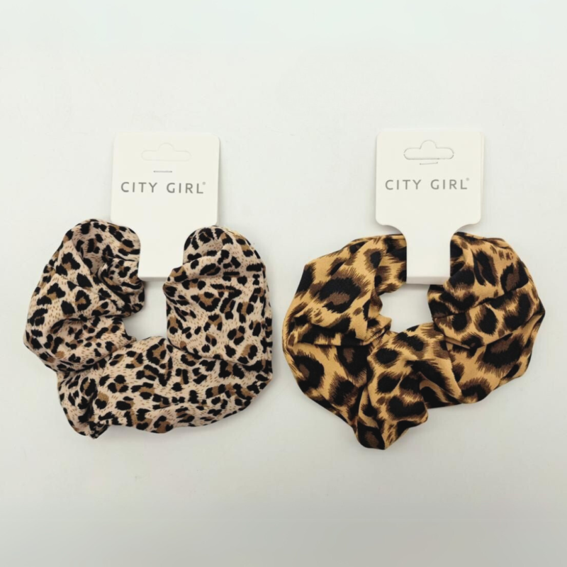 COLITA DE PELO ANIMAL PRINT - PAQUETE 12u