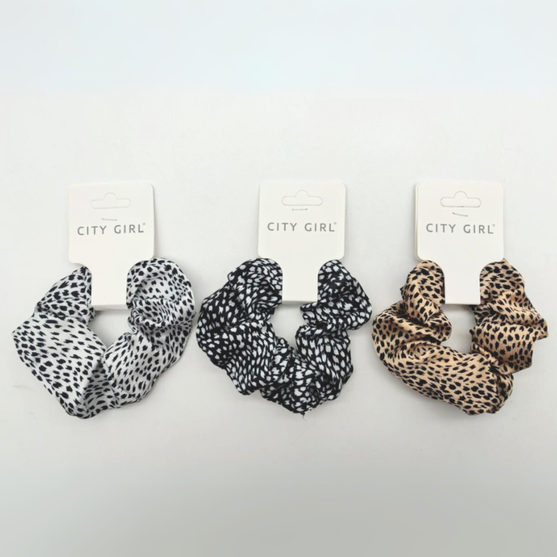 COLITA DE PELO  ANIMAL PRINT - PAQUETE 12u