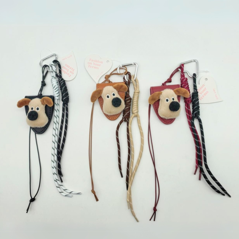 LLAVEROS CHARMS PERRITO - PAQUETE 12u