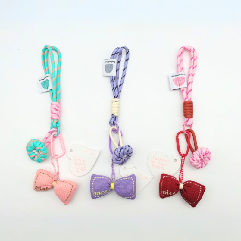 LLAVEROS CHARMS MOÑO - PAQUETE 12u