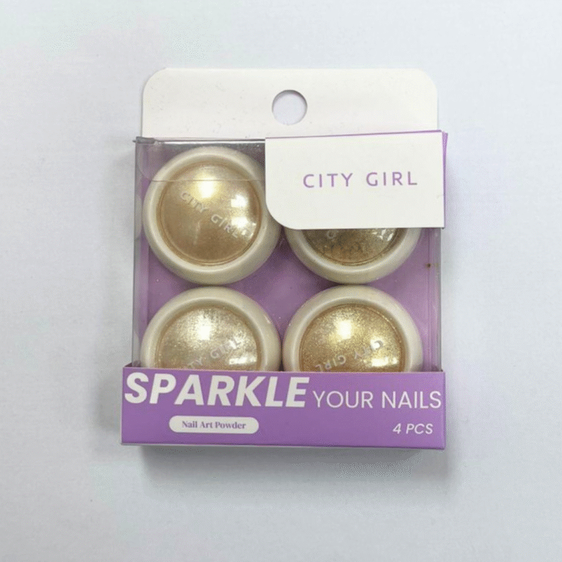 POLVO ESPEJO DORADO CLARO 4u - CITY GIRL
