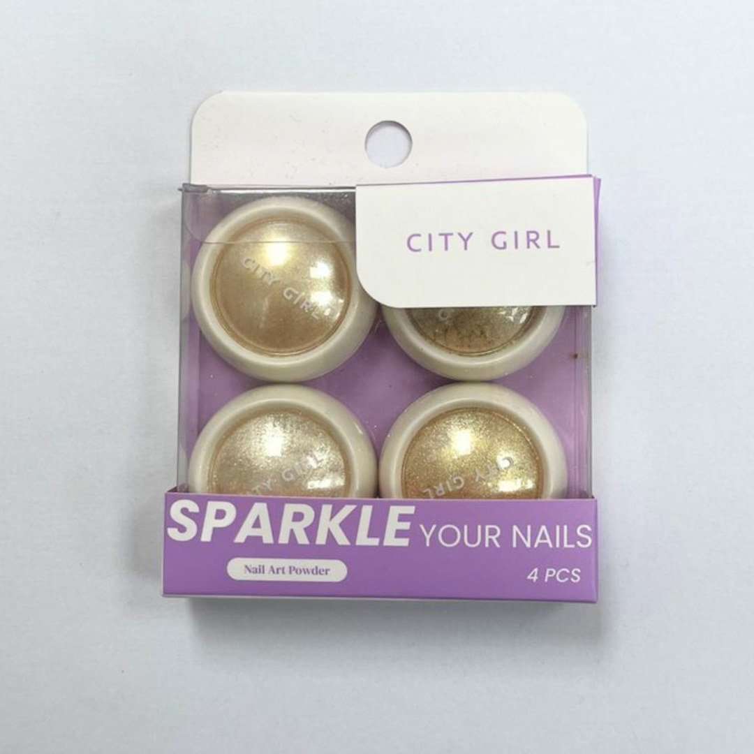 POLVO ESPEJO DORADO CLARO 4u - CITY GIRL