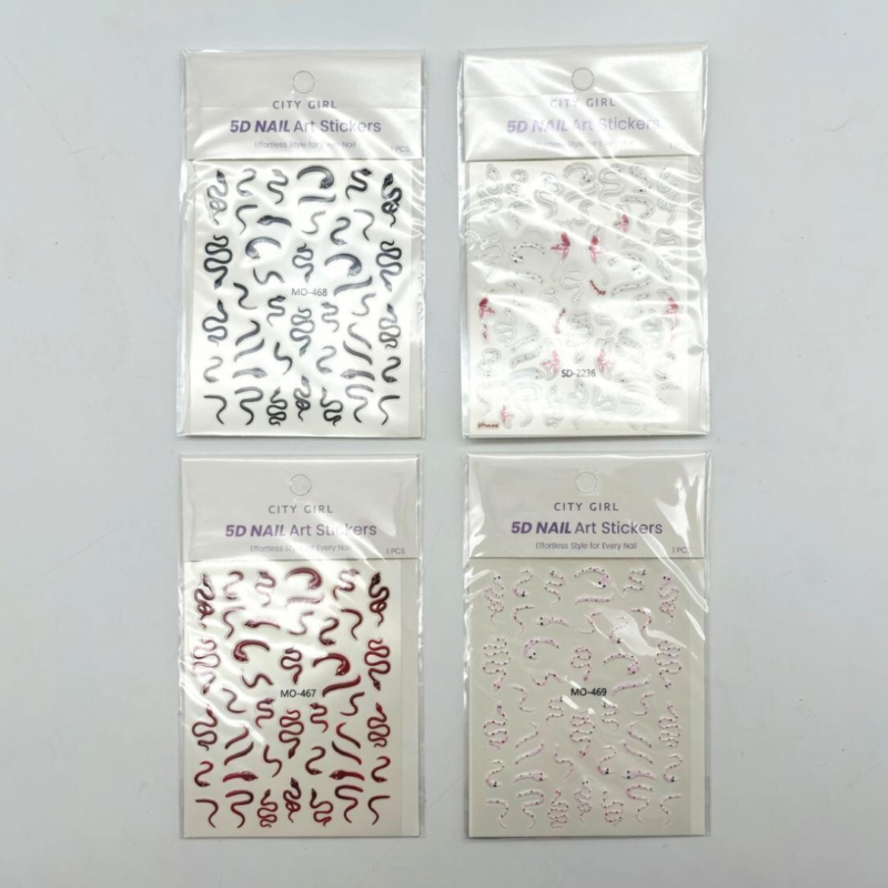 STICKERS DE SERPIENTE - CITY GIRL
