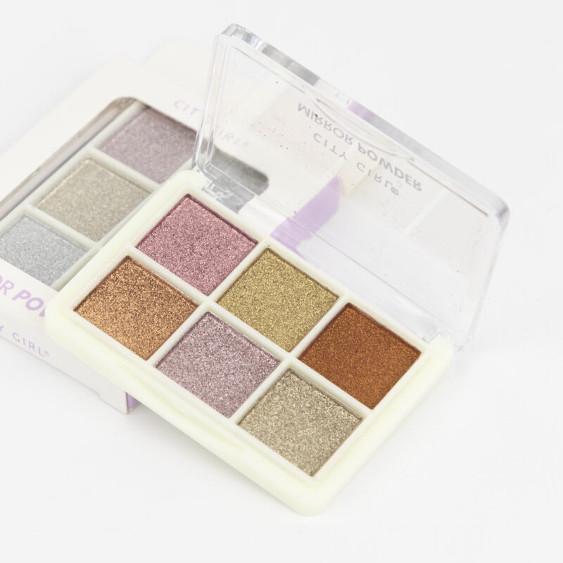 PALETA DE POLVOS AURORA Y/O ESPEJO - CITY GIRL - Imagen 2