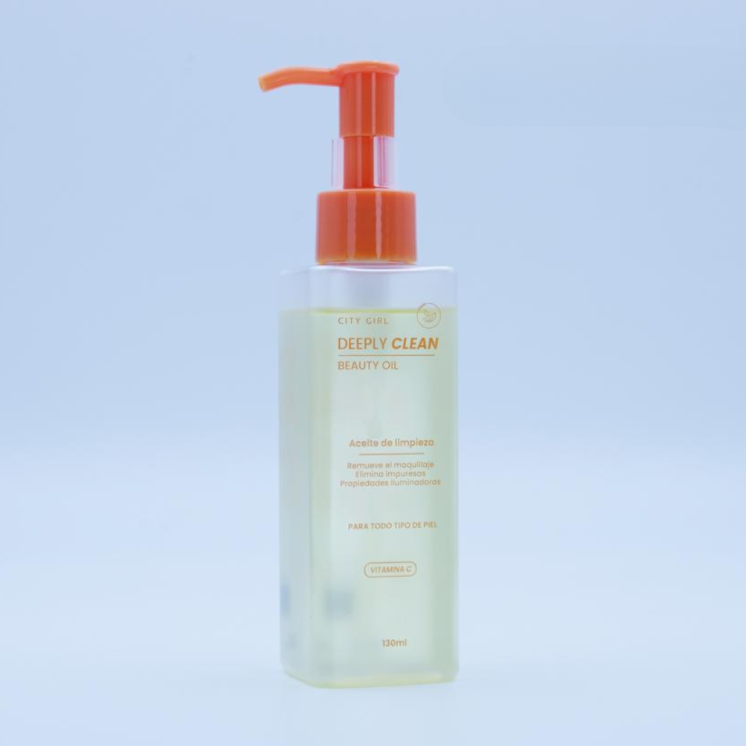 ACEITE DE LIMPIEZA FACIAL PARA TODO TIPO DE PIEL - CITY GIRL