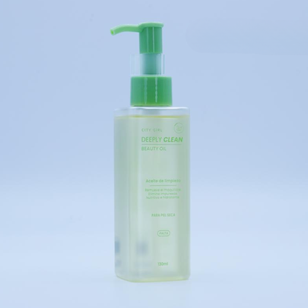 ACEITE DE LIMPIEZA FACIAL PARA PIEL SECA - CITY GIRL