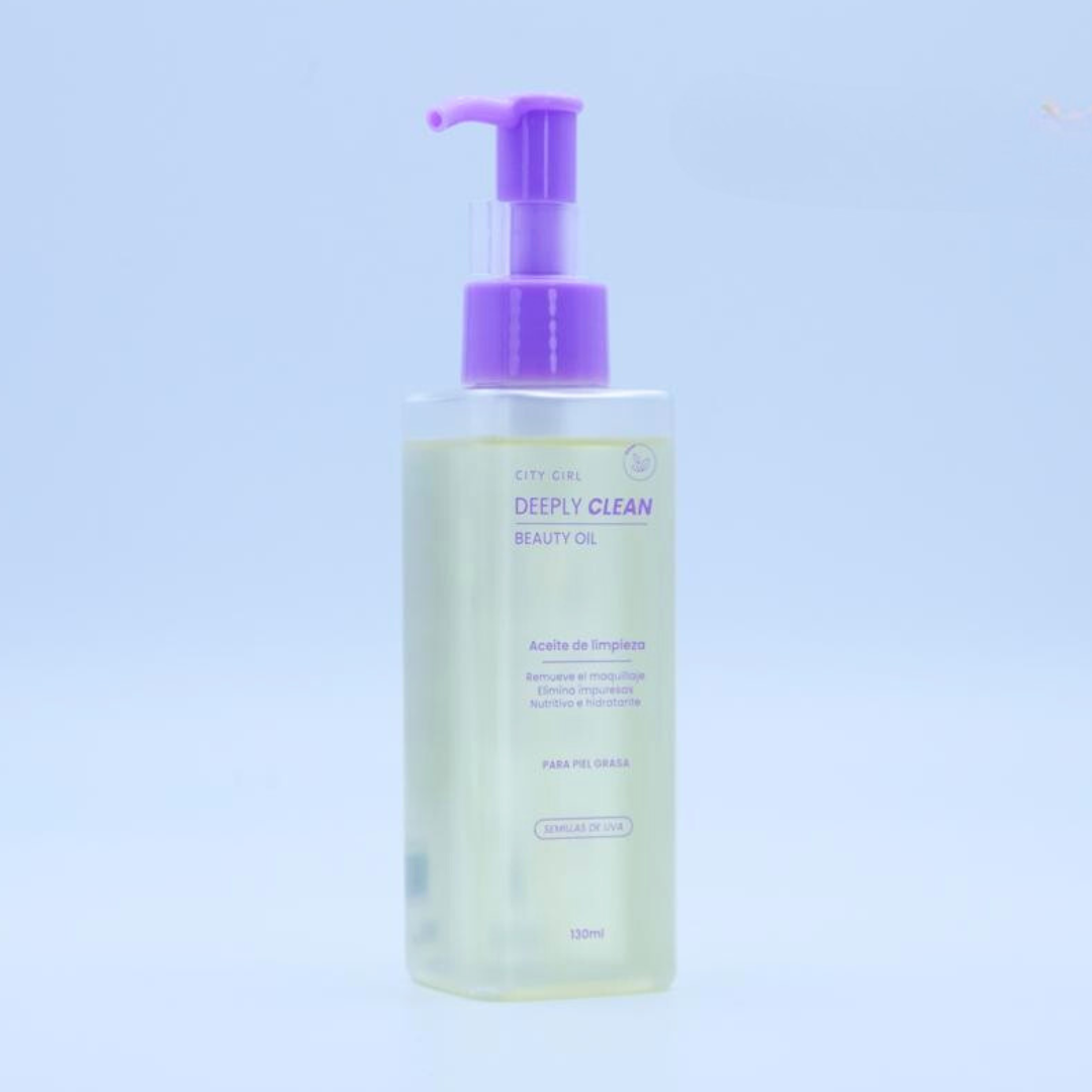 ACEITE DE LIMPIEZA FACIAL PARA PIEL GRASA - CITY GIRL