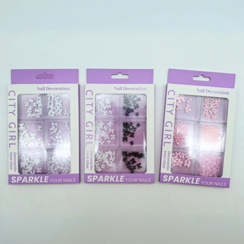 MOÑOS APLIQUES PARA UÑAS - CITY GIRL