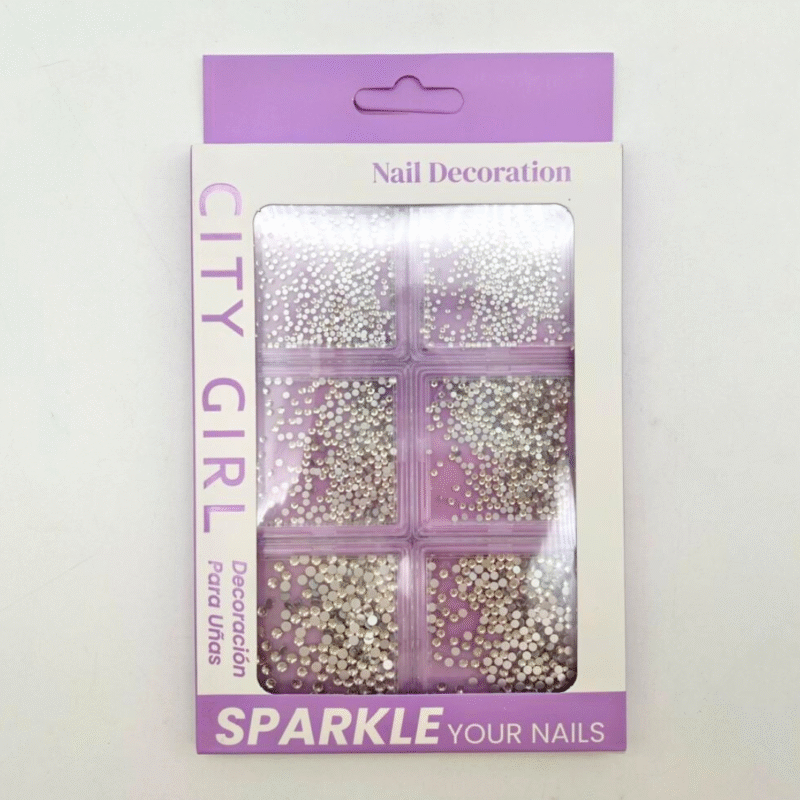 STRASS PLATEADOS - CITY GIRL