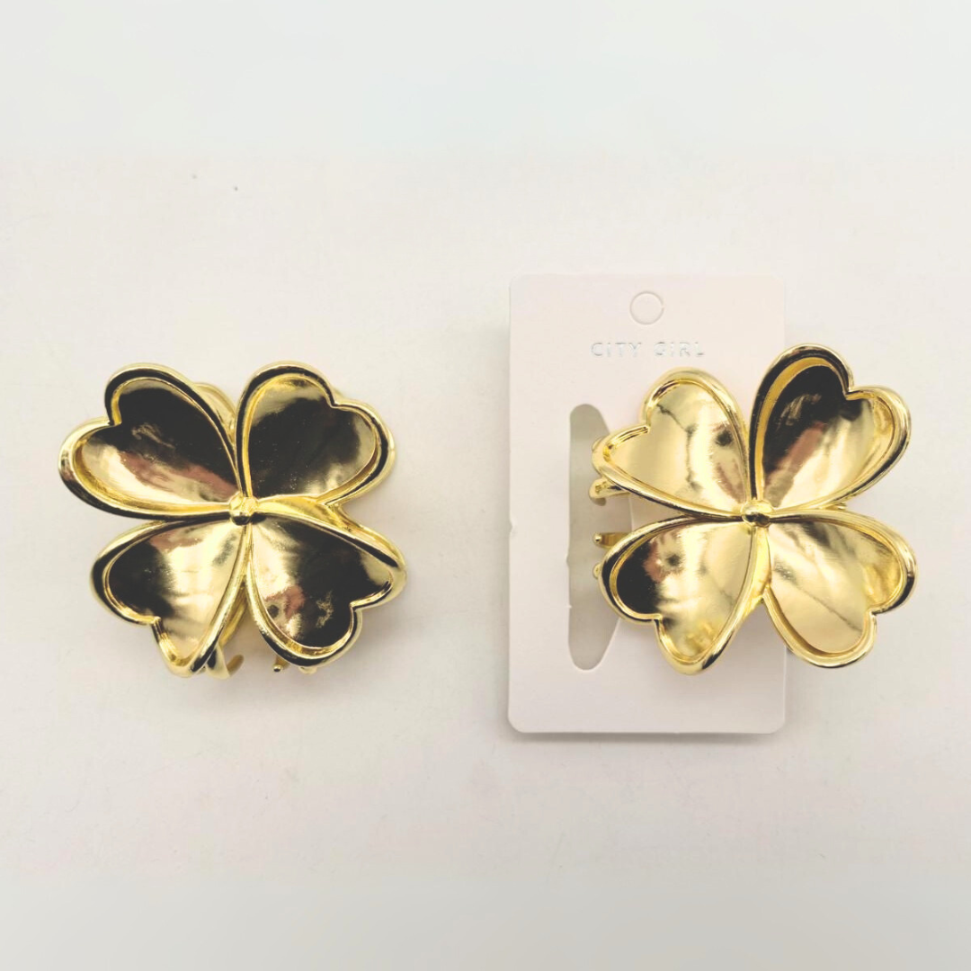 BROCHE TREBOL – PAQUETE 12 U – CITY GIRL