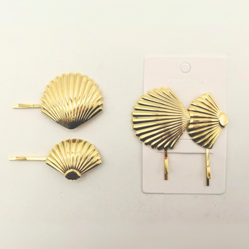 HEBILLAS CARACOL – PAQUETE 12 U - CITY GIRL