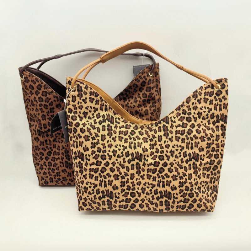 CARTERA GRANDE / BOLSO ANIMAL PRINT - CITY GIRL