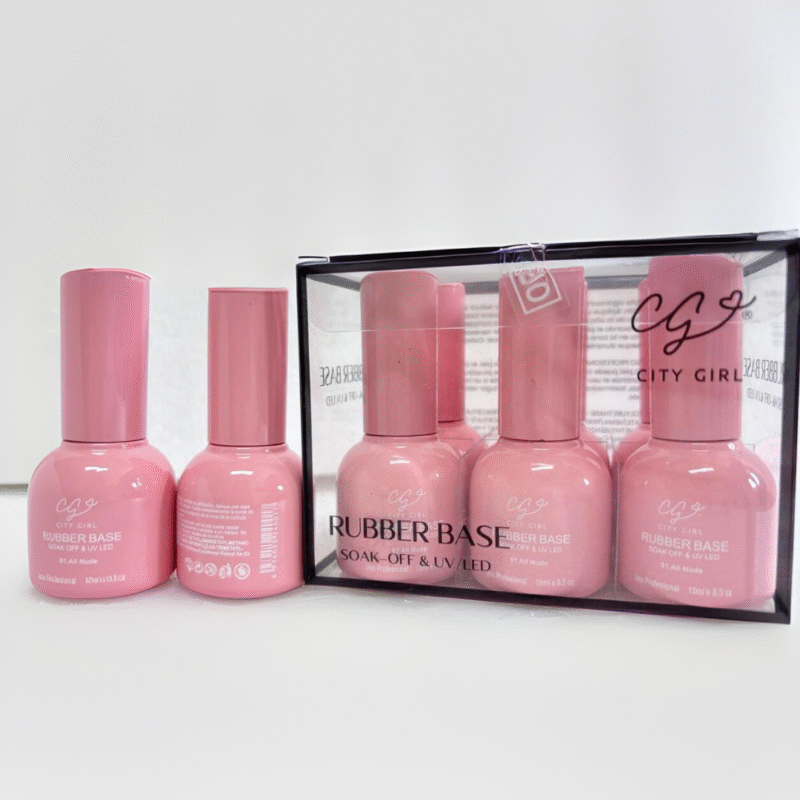 BASE RUBBER POR COLOR - CAJA DE 6 UNIDADES IGUALES