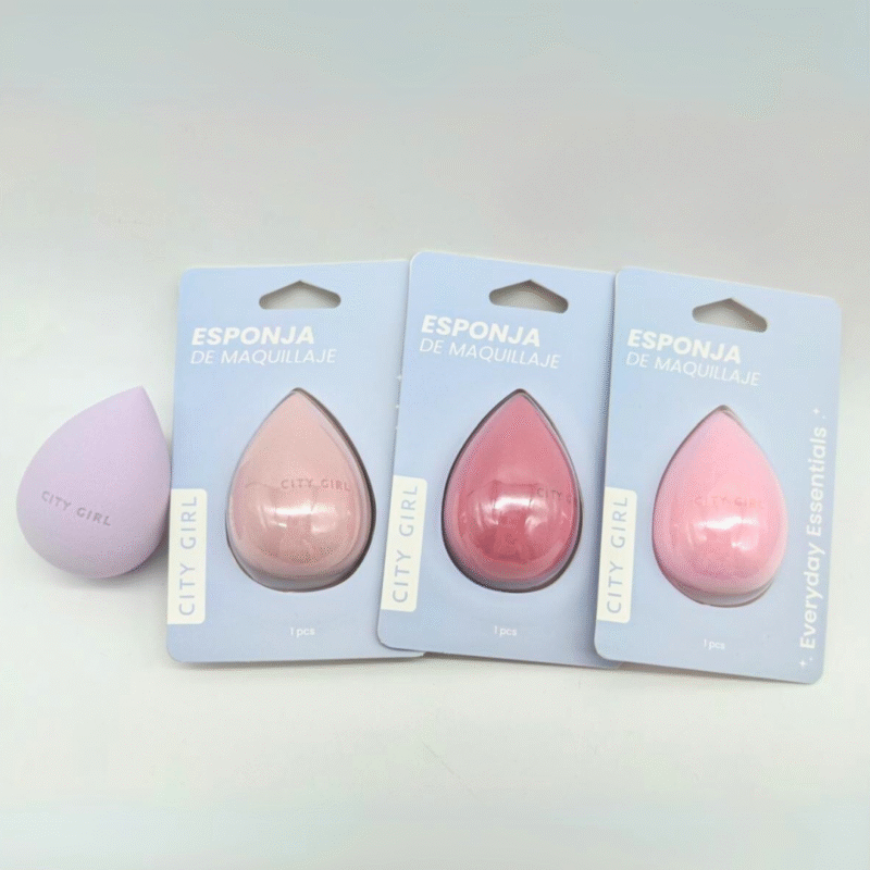 ESPONJA DE MAQUILLAJE - CITY GIRL