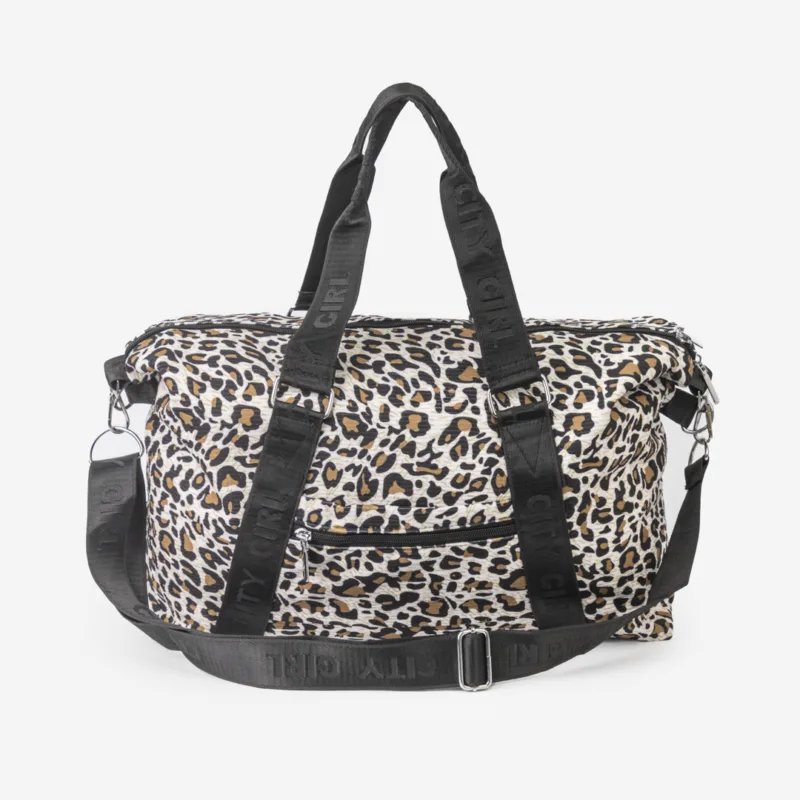 BOLSO DE VIAJE ANIMAL PRINT - CITY GIRL