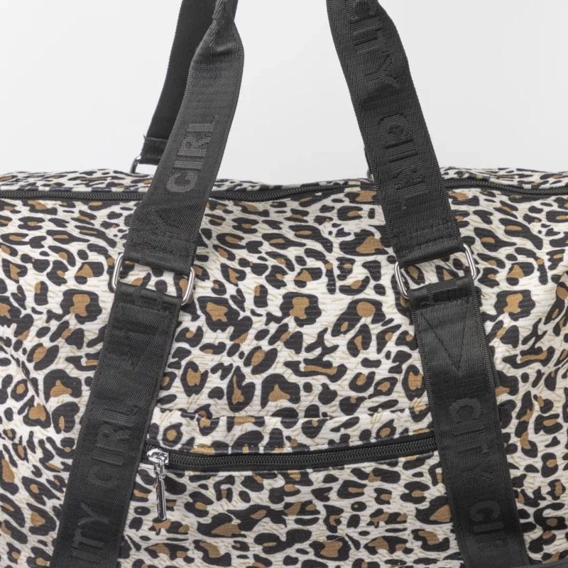 BOLSO DE VIAJE ANIMAL PRINT - CITY GIRL - Imagen 3