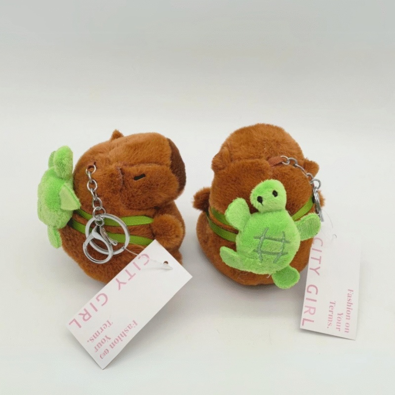 LLAVEROS CHARMS CAPIBARA – PAQUETE 12u