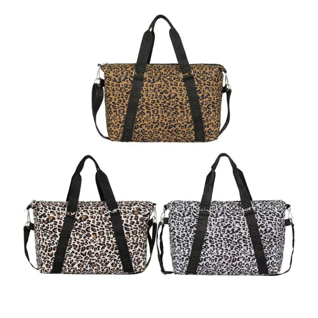 BOLSO DE VIAJE ANIMAL PRINT - CITY GIRL