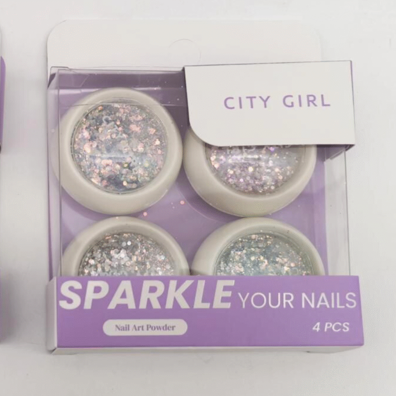 DECO PARA ENCAPSULAR COLA DE SIRENA x4 PCS - CITY GIRL