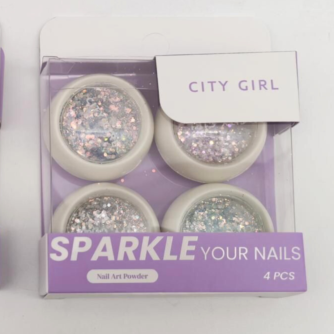 DECO PARA ENCAPSULAR COLA DE SIRENA x4 PCS - CITY GIRL