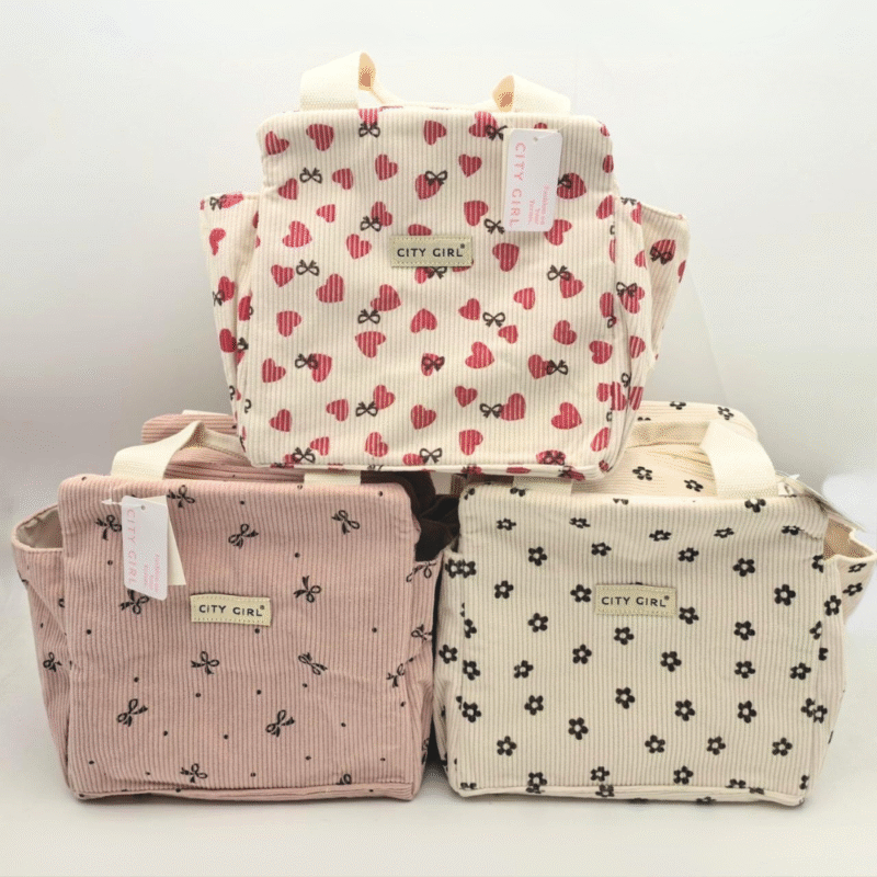LONCHERA TÉRMICA ESTAMPADA - CITY GIRL