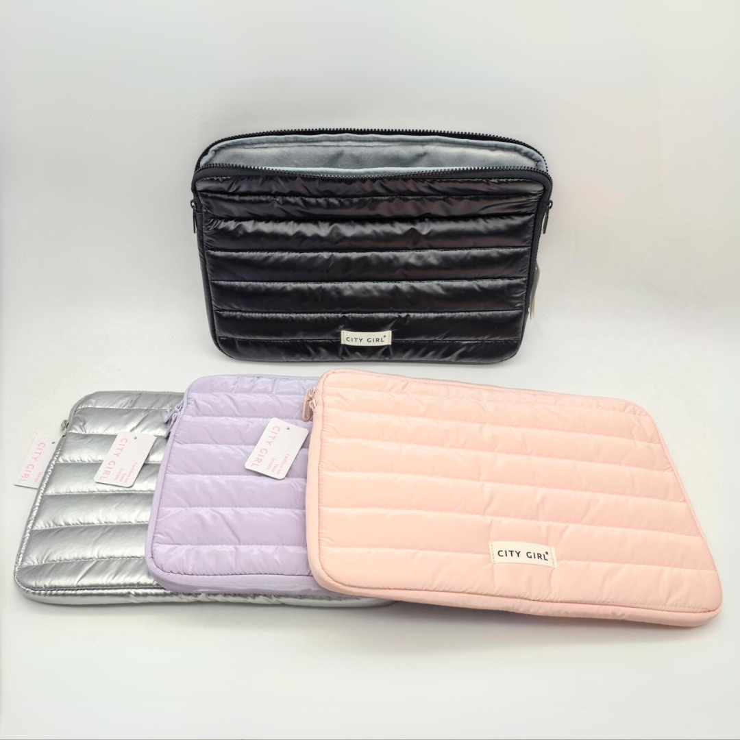 PORTA NOTEBOOK PUFFER - CITY GIRL